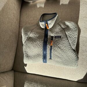 Patagonia Kids Gray Fleece Sweater